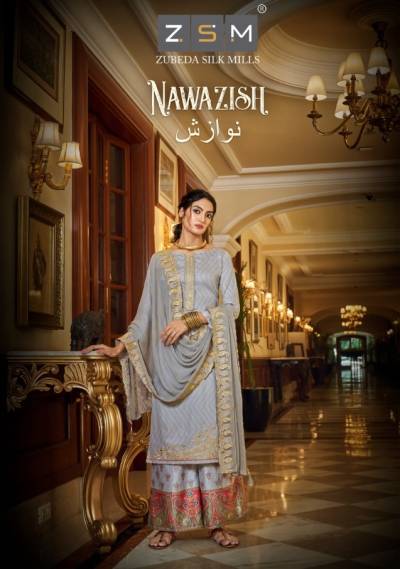 Nawazish By ZSM Festive Wear Digital Printed Exclusive Suit Collection